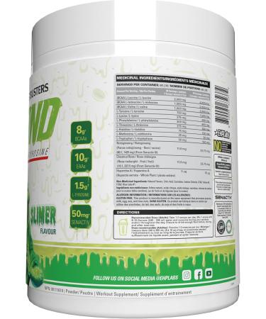 EHP Labs Beyond BCAA Powder Amino Acids Supplement for Muscle Recovery - 8g of Sugar Free BCAAs Amino Acids Post Workout Recovery Powder & 10g of EAA Amino Acids Powder - 60 Servings (Slimer) - Buy Online on SooperMarket.com