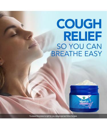 Vicks VapoRub Nasal Decongestant Cough Suppressant Relief from Cold Aches & Pains Chest Rub Ointment Lavender scent 50 g/57 mL 57 ml (Pack of 1) Lavender - Buy Online on SooperMarket.com