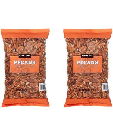 Kirkland Signature California Fancy Pecan Halves 4 LBS 2 Pack Bulk Saving