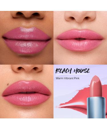 Kosas Weightless Lip Color - Nourishing Satin Lipstick with Clean Formula | High Impact & Comfy Feel - Beach House - Buy Online on SooperMarket.com