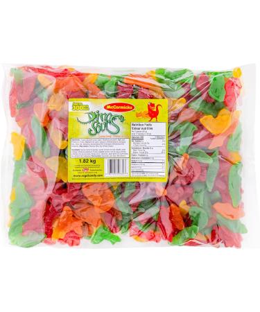 McCormicks Dino-Sours - Gummies - Bulk Candy Bag 1.8kg & Sour Sharks - Gummies - Bulk Candy 1 Kilogram - Buy Online on SooperMarket.com