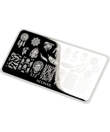 Neonail Stamping Plate 04 - Nail Art Stencil for French Nails & Creative Designs | International Shipping Available - Buy Online on SooperMarket.com