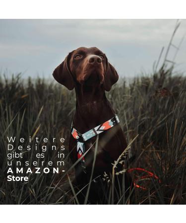 Havnberg Dog Harness - Stylish & Adjustable Breastware for Small Medium & Large Dogs | Available in Black Red Turquoise and Navajo Design | Sizes S M L - Buy Online on SooperMarket.com