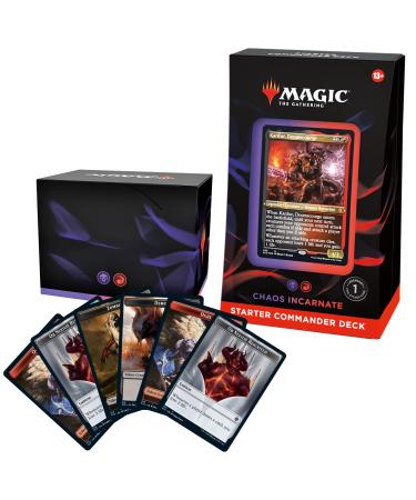 Magic: The Gathering Starter Commander Deck  Chaos Incarnate (Black-Red)