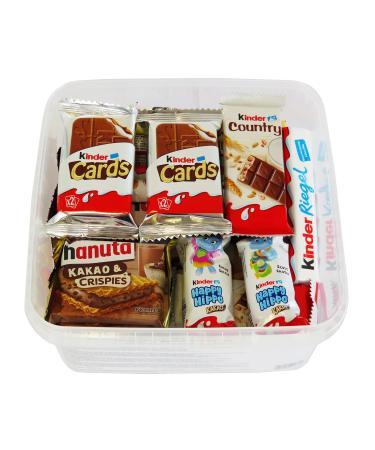 Mix Party Box of Sweets - Ferrero Kinder Duplo & Hanuta Specialties (620g) | International Shipping - Buy Online on SooperMarket.com