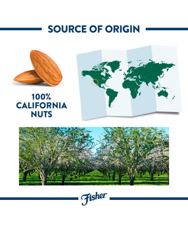 Fisher Sliced Almonds 24 oz - Unsalted, Gluten Free, Non-GMO, Keto, Paleo, Vegan Friendly - Buy Online on SooperMarket.com