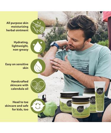 All Good Goop Organic Calendula Ointment | Chafing Cream Dry Skin Salve & Lip Moisturizer | Soothes & Hydrates | Skin Recovery Balm (1 oz) - International Shipping Available - Buy Online on SooperMarket.com