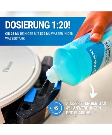 Maxxi Clean Floor Cleaner 3x750ml - Universal Wiping Fluid for Soil Parquet & Tiles | Ideal for Wiping Robots | Fresh Fragrance - Buy Online on SooperMarket.com