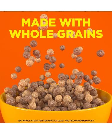 Reese's Puffs Chocolatey Peanut Butter Cereal - Family Size 19.7 oz Box - Made With Whole Grain Corn - 1.2 Pound Pack - Buy Online on SooperMarket.com