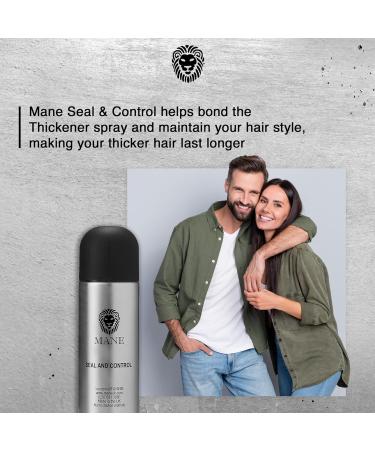 MANE Hair Thickening Spray & Root Touch Up Seal & Control Combo Pack Instantly Thicker Hair for Men & Women Fill in Hairlines and Hide Thinning and Fine Patches - Ash Blond 12 Colors (6.76 oz) - Buy Online on SooperMarket.com