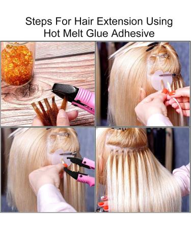 100g Hair Extension Granule for Tip Hair Extensions Hair Extension Glue Bead Hair Extension Granule for Making Wigs Nail Tip Hair Extensions - Buy Online on SooperMarket.com