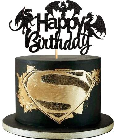 Dragon Theme Cupcake Toppers - Realistic Mythical Cake Decorations for Birthday Weddings & Parties - Buy Online on SooperMarket.com