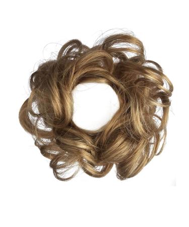Premium Hair Part Sylt Ponytail Extension - Voluminous Medium Brown/Copper - Realistic Art Hair for Stunning Updos - Buy Online on SooperMarket.com