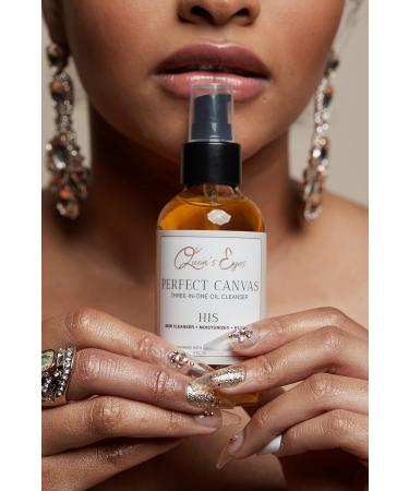 Quon s Eyes Perfect Canvas 3-in-1 Oil Cleanser for Men & Women - Gentle Makeup Remover & Hydrating Cleanser - International Shipping Available - Buy Online on SooperMarket.com
