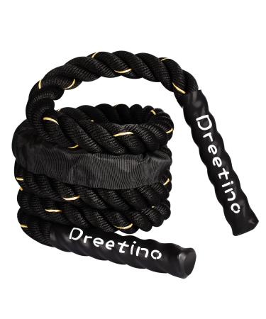 2LB/2.8LB/5LB-10FT Heavy Durable Jump Rope Adult Fitness Weighted Ropes Men and Women Whole Body Muscle Exercise to Improve Strength Endurance Training Sports jumping rope 5.0LB Professional Edition fitness