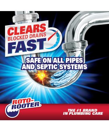Roto-Rooter 351403 Gel Clog Remover - Powerful 32 oz Drain Cleaner for Fast Clog Removal | International Shipping Available - Buy Online on SooperMarket.com
