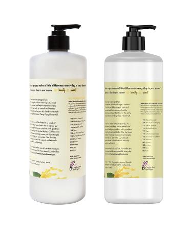 Love Beauty And Planet Hope & Repair Shampoo & Conditioner Set - Coconut Oil & Ylang Ylang for Dry & Damaged Hair, 32.3 Oz - 2 Count - Buy Online on SooperMarket.com