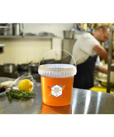 London Honey Company - British Blossom Honey Bucket 1.3kg - 100% Pure Natural Unpasteurised Raw Honey - Sustainably Produced from our own Beehives. - Buy Online on SooperMarket.com