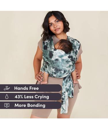 Freerider Co. Stretchy Baby Wrap Carrier | Premium Tencel Fabric | Certified Hip Healthy | Newborn to 30lbs | Ergonomic Design | Verte Color - Buy Online on SooperMarket.com