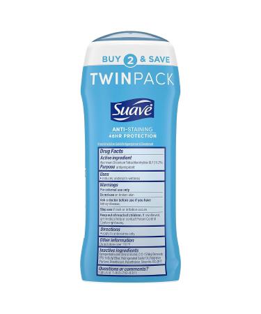 Suave Women's Fresh Deodorant Stick - 2.6 oz, 48-Hour Protection (2 Pack) - Buy Online on SooperMarket.com