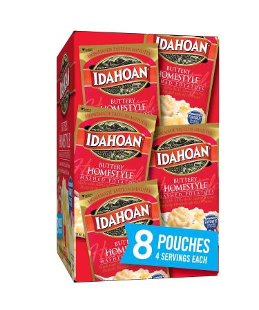 Idahoan Buttery Homestyle Flavored Mashed Potatoes - 2 Pound Pack - Buy Online on SooperMarket.com