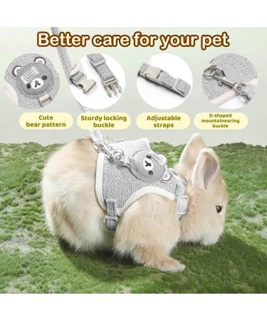 Adjustable Rabbit Dishes & Leash for Dwarf Rabbits | Soft Pet Bowls for Rabbits Cats & Small Dogs - International Shipping - Buy Online on SooperMarket.com