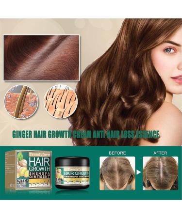 Trendyfave Ginger Hair Growth Cream Hair Cream for Hair Regrowth Natural Herbal Ginger Extract Hair Serum Nourishing Scalp Hair Care Hair Boost Cream for Thinning/Balding/Repairs Hair Follicles - Buy Online on SooperMarket.com