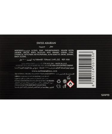 Spirit for Men 100ml EDT by Swiss Arabian - Buy Online on SooperMarket.com