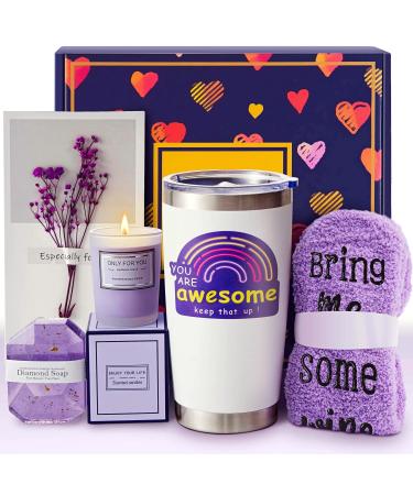Birthday Gifts for Women  Mothers Day Gifts for Mom  Gift Basket for Women - Daughter Sister Friends Wife Teacher Nurse  Spa Relaxing Funny Inspirational Gifts for Her