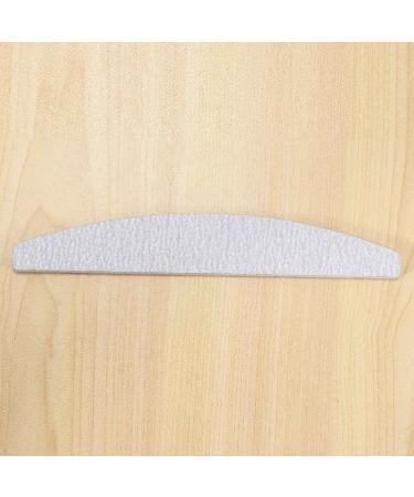 Lodokdre Nail files D shape double sided gray white 10 pieces - Buy Online on SooperMarket.com