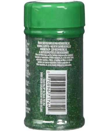 Dark Green Sugar Sprinkles 3.25oz - Vibrant Cake and Dessert Topping - Buy Online on SooperMarket.com