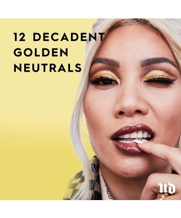 Urban Decay Naked Honey Eyeshadow Palette - 12 Golden Neutral Shades | Velvety Texture & Rich Colors | Includes Mirror & Double-Ended Brush - Buy Online on SooperMarket.com