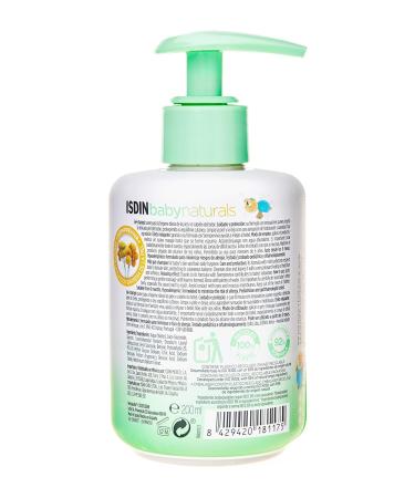 Isdin Babynaturals Gel-Champu 200ml - Gentle Baby Shampoo & Gel | International Shipping Available - Buy Online on SooperMarket.com