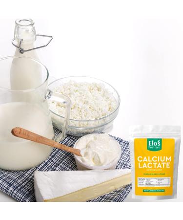 Calcium Lactate (400g) by Elo's Premium| 100% Food Grade Calcium Lactate - Buy Online on SooperMarket.com