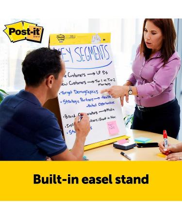 Post-it Super Sticky Portable Tabletop Easel Pad 20x23 Inches - 2 Pads for Virtual Teachers & Students - Buy Online on SooperMarket.com
