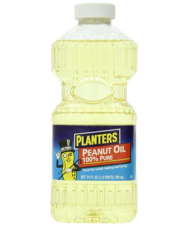 Planters Peanut Oil (24oz Bottles, Pack of 6)