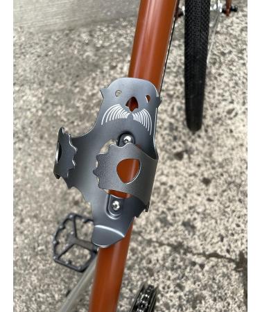 Portland Design Works Otter Cage - Steel Gray | Bike Water Bottle Holder - Buy Online on SooperMarket.com