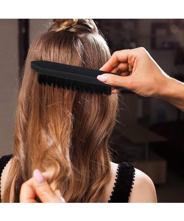 3 Piece Hair Styling Comb Set - Hair Brush, Teasing Comb, and Rat Tail Comb for Women - Black, Red, and Black - Buy Online on SooperMarket.com