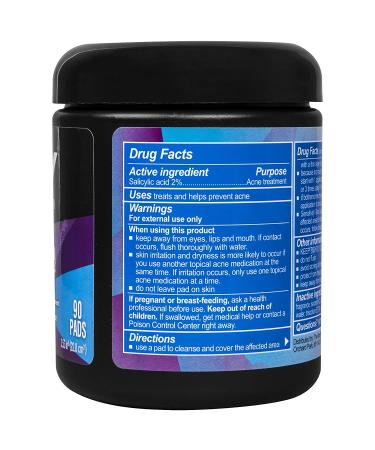OXY Acne Medication Cleansing Pads - Daily Defense, Maximum Strength 2% Salicylic Acid, 90 Count (Pack of 3) - Buy Online on SooperMarket.com