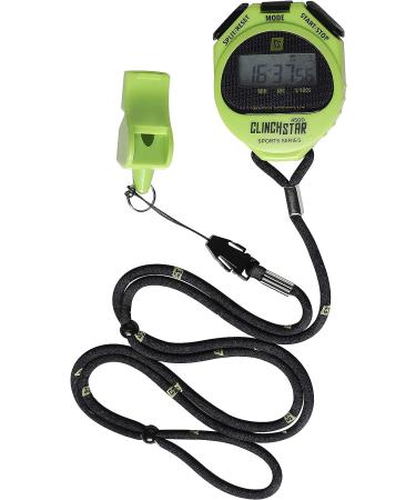 Digital Stopwatch Sports Timer & Whistle Set for Marathon Running | Ideal for Coaches & Referees - Buy Online on SooperMarket.com