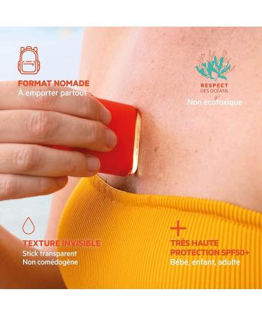 Buy SVR Solar Stick for Face - SPF 50+ Sunscreen 10g | Best International Shipping - Buy Online on SooperMarket.com