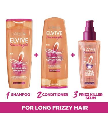 L'Or al Paris Elvive Dream Lengths Frizz Serum White 100 ml (Pack of 1) - Buy Online on SooperMarket.com