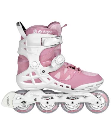Powerslide PS Phuzion Argon 80 Skates Rose Womens 7.0 (38)