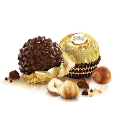FERRERO ROCHER Fine Hazelnut Milk Chocolate 3 Packs of 12 Individually Wrapped Chocolates 3 Count 4.8 Kilogram 108 Count (Pack of 1) - Buy Online on SooperMarket.com