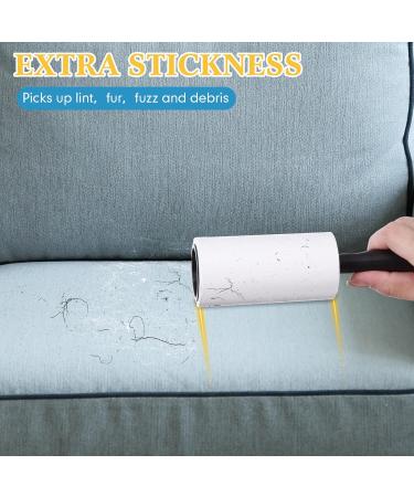 2700 Sheets Extra Sticky Lint Rollers for Pet Hair - Portable Remover Brush with 10 Handles & 30 Refills - Ideal for Couch Clothes Furniture & Carpet - Dog & Cat Hair Removal - Buy Online on SooperMarket.com