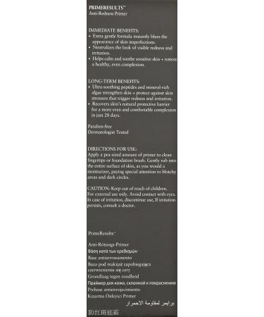 Fusion Beauty Anti-Redness Primer - Green Sensitive Skin Corrector - Buy Online on SooperMarket.com