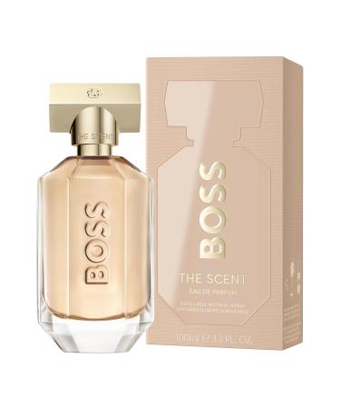 Hugo Boss The Scent Eau de Parfum Ambery Women's Perfume With Notes of Honeyed Peach Freesia Bloom Osmanthus Flower & Roasted Cocoa Long Lasting Fragrance 2.5 Fl Oz (Pack of 1) - Buy Online on SooperMarket.com