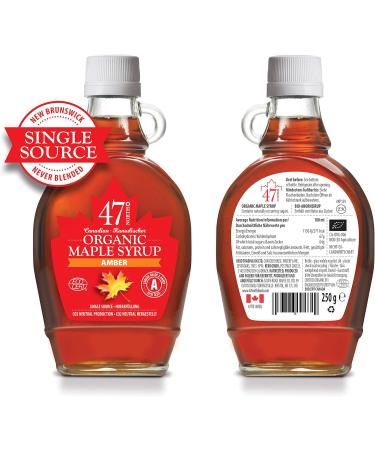 47 North Quadriga 4x Single Source Organic Grade A Maple Syrup Golden Amber Dark & Very Dark 4x250g To enjoy the full range of all true maple syrup flavours! - Buy Online on SooperMarket.com