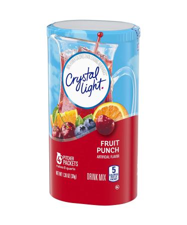 Crystal Light Sugar-Free Fruit Punch Drink Mix - 48 Count Packets | Low Calories & Delicious Flavor! - Buy Online on SooperMarket.com