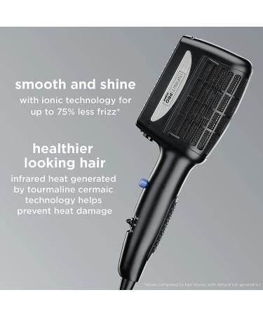 INFINITIPRO BY CONAIR 1875 Watt 3-in-1 Ceramic Styler with Attachments - Dual-Row Comb, Bristle Brush, Detangling Comb - Buy Online on SooperMarket.com